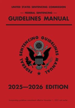 Cover Federal Sentencing Guidelines Manual; 2025-2026 Edition