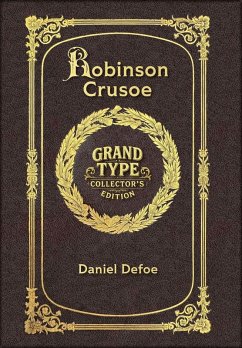 Cover Large Print - Robinson Crusoe - Grand Type Collector's Edition - Matte Hardcover with Dust Jacket