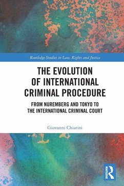 Cover The Evolution of International Criminal Procedure