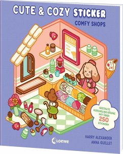 Cover Cute & Cozy Sticker - Comfy Shops
