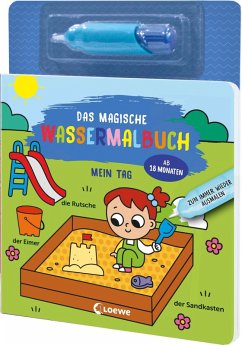 Cover Das magische Wassermalbuch - Mein Tag