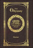 Large Print - The Odyssey - Grand Type Collector's Edition - Matte Hardcover with Dust Jacket