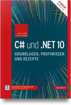 Cover C# und .NET 10 - Grundlagen, Profiwissen und Rezepte