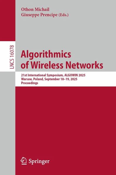 Algorithmics of Wireless Networks (eBook, PDF)