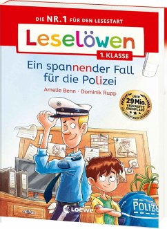 Cover Leselöwen 1. Klasse - Ein spannender Fall für die Polizei