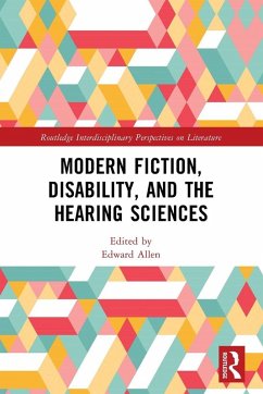 Cover Modern Fiction, Disability, and the Hearing Sciences