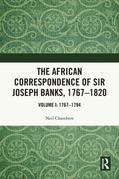 Cover The African Correspondence of Sir Joseph Banks, 1767-1820