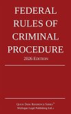 Federal Rules of Criminal Procedure; 2026 Edition