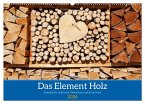Das Element Holz - Ein Sinnbild (Wandkalender 2026 DIN A2 quer), CALVENDO Monatskalender