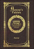 Large Print - Aesop's Fables - Grand Type Collector's Edition - Matte Hardcover with Dust Jacket