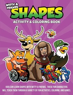 Shapes Activity & Coloring Book - Darla, Qb