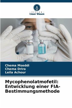 Cover Mycophenolatmofetil: Entwicklung einer FIA-Bestimmungsmethode