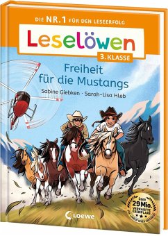 Cover Leselöwen 3. Klasse - Freiheit für die Mustangs