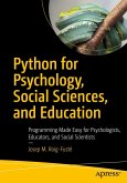 Python for Psychology, Social Sciences, and Education