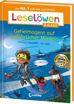 Cover Leselöwen 3. Klasse - Geheimagent auf gefährlicher Mission