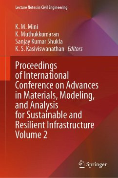 Cover Proceedings of International Conference on Advances in Materials, Modeling, and Analysis for Sustainable and Resilient Infrastructure Volume 2 (eBook, PDF)