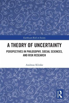 Cover A Theory of Uncertainty