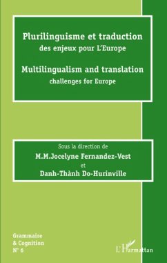 Cover Plurilinguisme et traduction des enjeux pour l'Europe