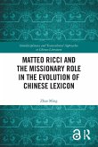Matteo Ricci and the Missionary Role in the Evolution of Chinese Lexicon