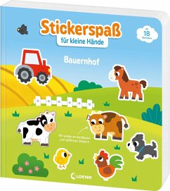 Cover Stickerspaß für kleine Hände - Bauernhof