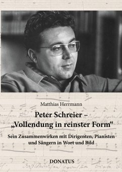 Cover Peter Schreier - Vollendung in reinster Form