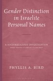 Gender Distinction in Israelite Personal Names (eBook, ePUB)