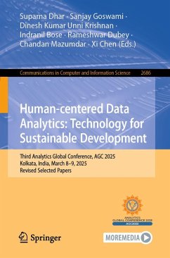 Cover Human-centered Data Analytics: Technology for Sustainable Development (eBook, PDF)