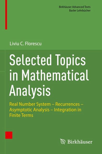 Selected Topics in Mathematical Analysis Selected Topics in Mathematical Analysis
