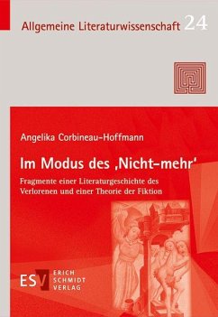 Cover Im Modus des 'Nicht-mehr'