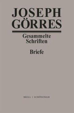 Cover Joseph Görres. Briefe Band 4