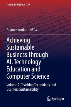 Cover Achieving Sustainable Business Through AI, Technology Education and Computer Science