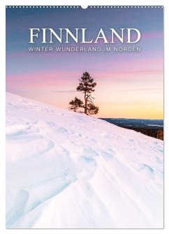 Finnland - Winter Wunderland (Wandkalender 2026 DIN A2 hoch), CALVENDO Monatskalender