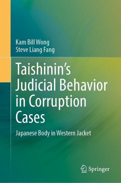 Taishinin's Judicial Behavior in Corruption Cases