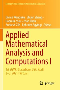 Cover Applied Mathematical Analysis and Computations I