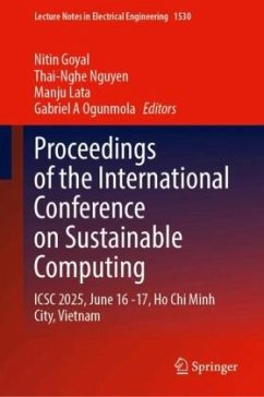 Cover Proceedings of the International Conference on Sustainable Computing