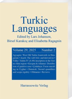 Cover Turkic Languages 29 (2025) 2