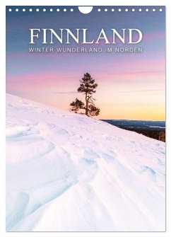 Finnland - Winter Wunderland (Wandkalender 2026 DIN A4 hoch), CALVENDO Monatskalender