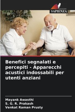 Cover Benefici segnalati e percepiti - Apparecchi acustici indossabili per utenti anziani