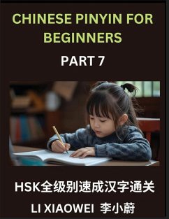 Cover Chinese Pinyin for Beginners (Volume 7)- Master HSK Characters Quickly, Pinyin, English Meanings, and Easy Multiple-Choice Practice for All Levels