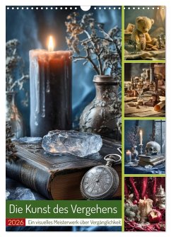 Cover Die Kunst des Vergehens (Wandkalender 2026 DIN A3 hoch), CALVENDO Monatskalender