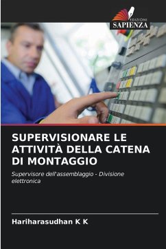 Cover SUPERVISIONARE LE ATTIVITÀ DELLA CATENA DI MONTAGGIO