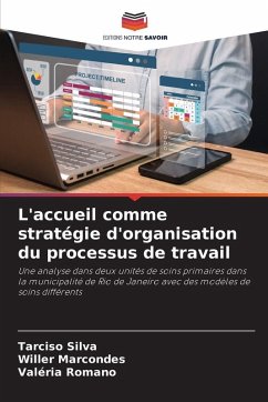 Cover L'accueil comme stratégie d'organisation du processus de travail