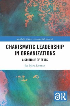 Cover Charismatic Leadership in Organizations