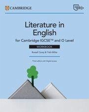 Cover Cambridge IGCSE(TM) and O Level Literature in English Workbook with Digital Access (2 Years)