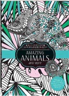 Cover Kaleidoscope Colouring: Amazing Animals and More
