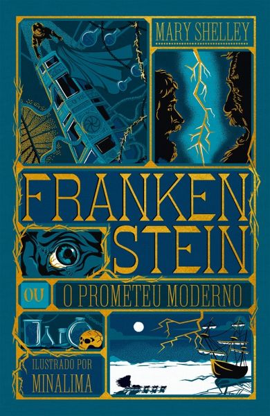 Frankenstein - Edição de luxo ilustrada e com elementos interativos do estúdio MinaLima (eBook, ePUB) Frankenstein - Edição de luxo ilustrada e com elementos interativos do estúdio MinaLima (eBook, ePUB)