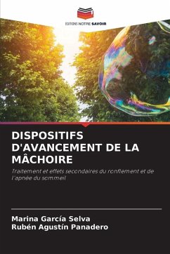 Cover DISPOSITIFS D'AVANCEMENT DE LA MÂCHOIRE