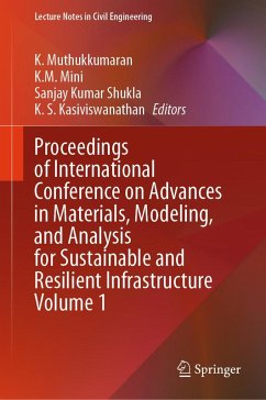 Cover Proceedings of International Conference on Advances in Materials, Modeling, and Analysis for Sustainable and Resilient Infrastructure Volume 1 (eBook, PDF)