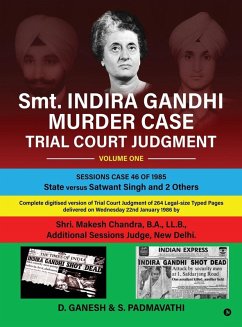 Cover Smt. INDIRA GANDHI MURDER CASE