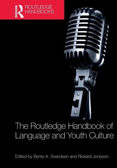 Cover The Routledge Handbook of Language and Youth Culture